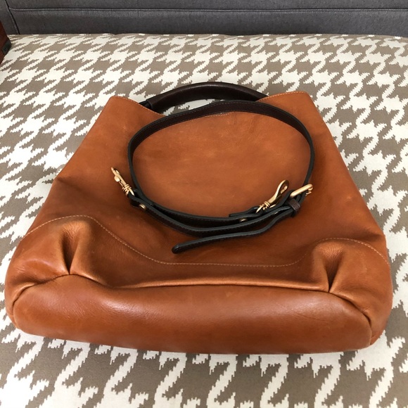 Massimo Dutti Leather Tote - Picture 3 of 10